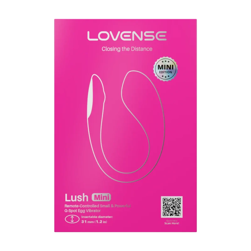 Lovense Lush Mini Remote-Controlled Small and Powerful G-Spot Egg Vibrator-Vibračné vajíčk 4