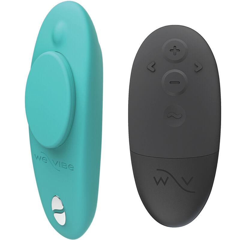 We-Vibe - Moxie + Clitoral Vibrator Aqua
