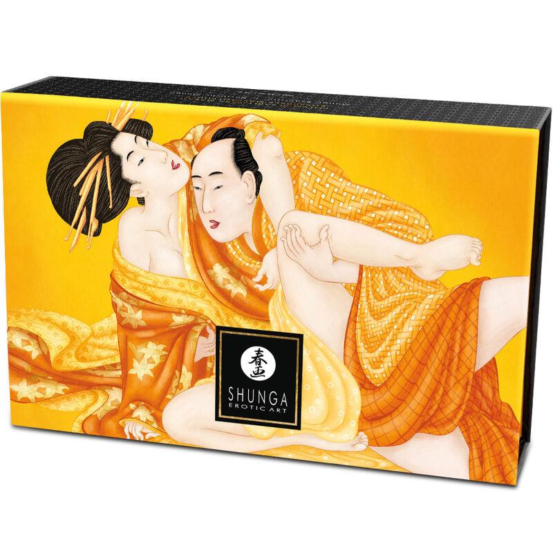 Shunga - Edible Massage Powder Kit Mango 3
