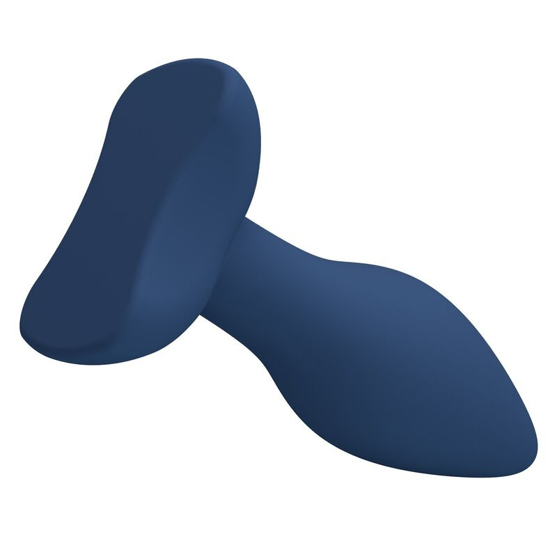 Mr play - tapered silicone anal plug blue m 5