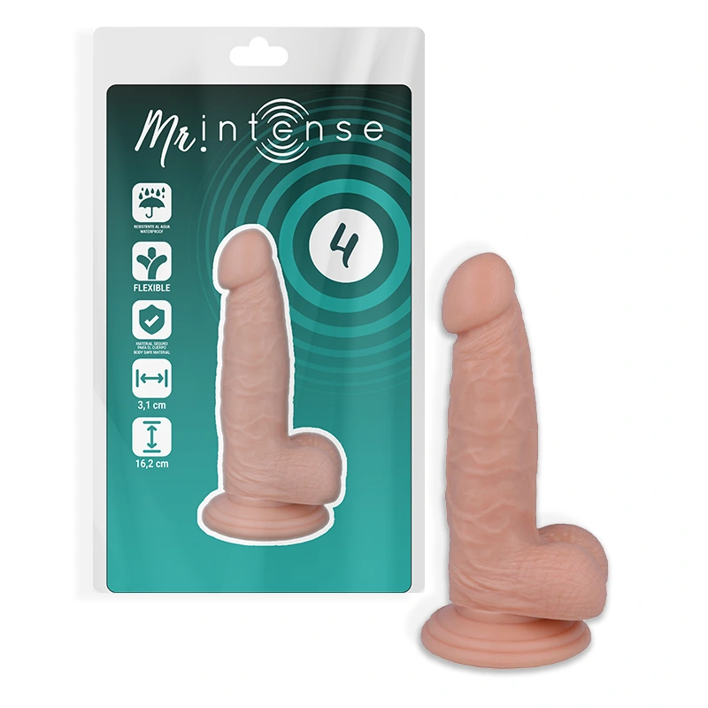 Mr intense - 4 realistic cock 16.2 cm -o- 3.1 cm