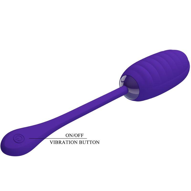 Pretty Love - Kirk Rechargeable Vibrating Egg Purple