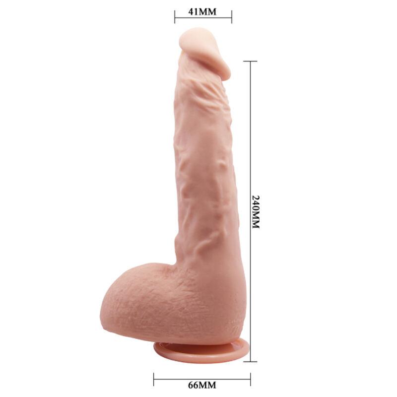 Bonny Realistic Vibrator Flesh 24 Cm 1