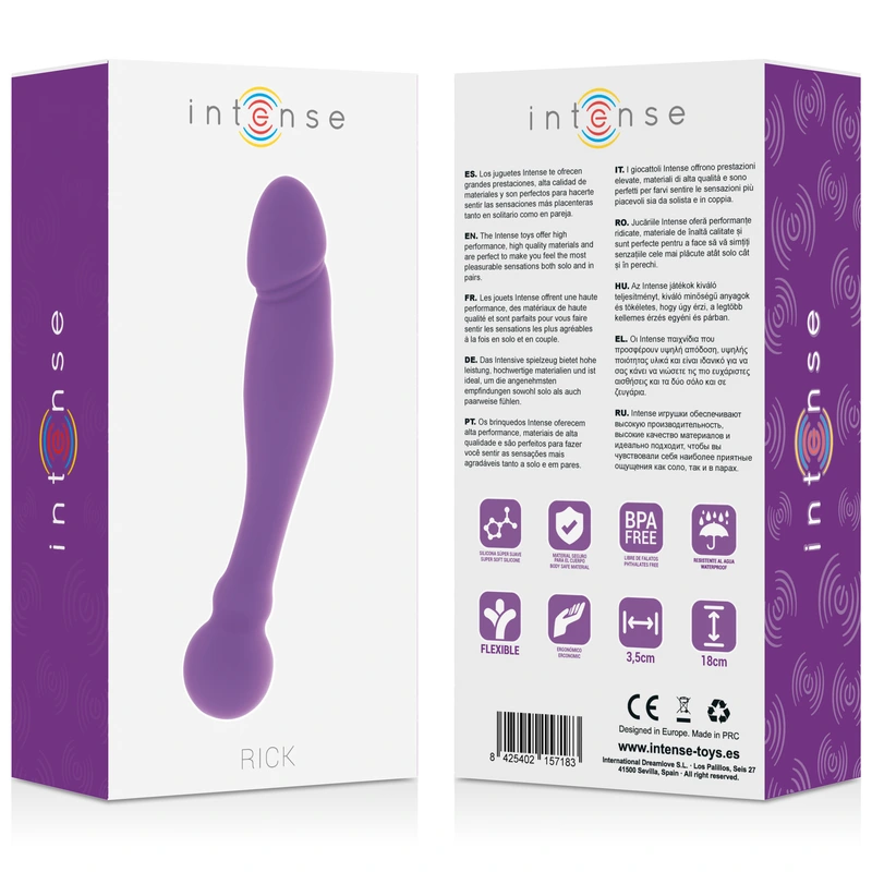 Intense - silicone rick dual lilac 5