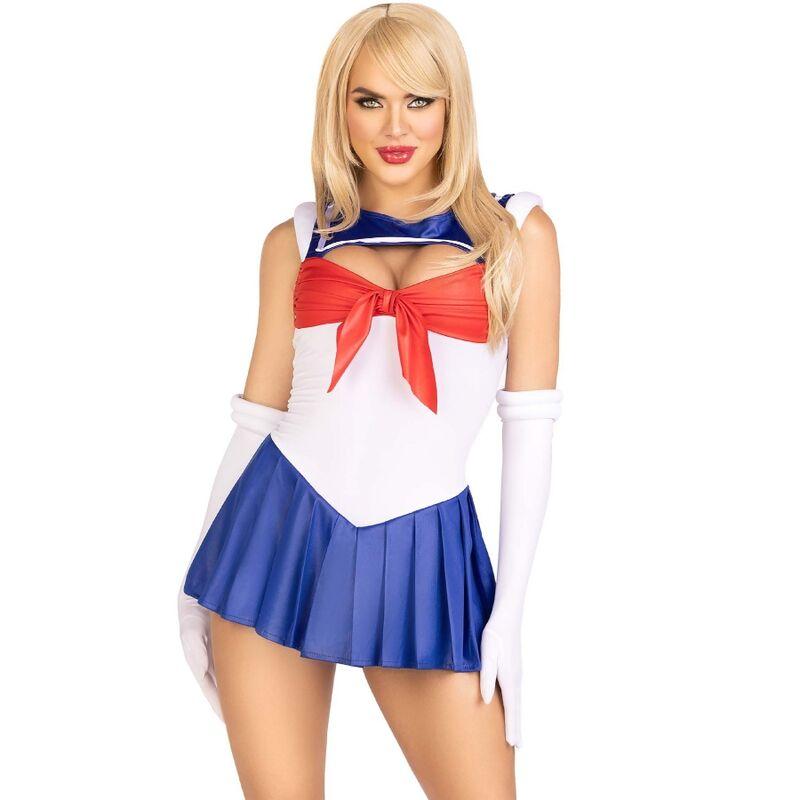 Leg avenue - costume sexy sailor multicolor s