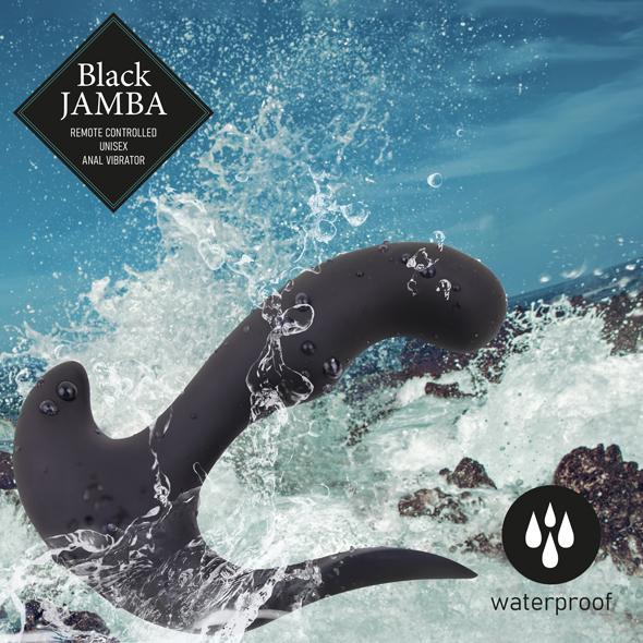 Feelztoys - Black Jamba Anal Vibrator - Análny Vibrátor