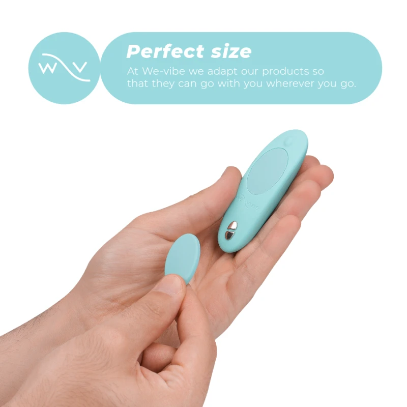 We-Vibe - Moxie + Clitoral Vibrator Aqua 2