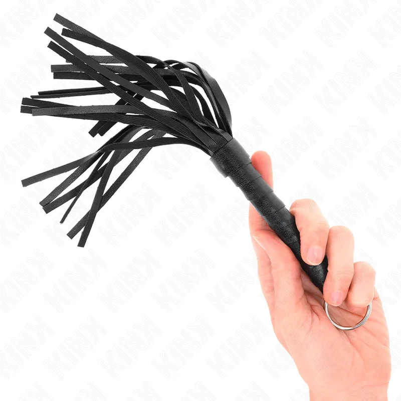 Kink - Simple Mini Black Whip 28 Cm 2