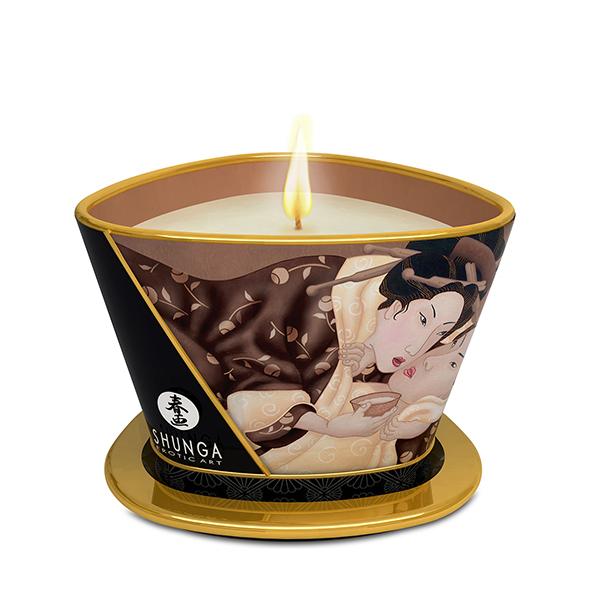 Shunga - Massage Candle Chocolate 170 Ml - Masážna Sviečka 1