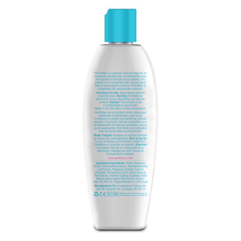 Pink - Water Water Based Lubricant 237 Ml