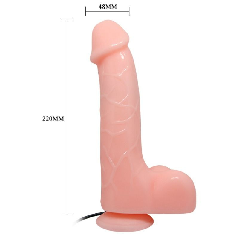 Baile - natural barbara realistic vibrator 22 cm 8