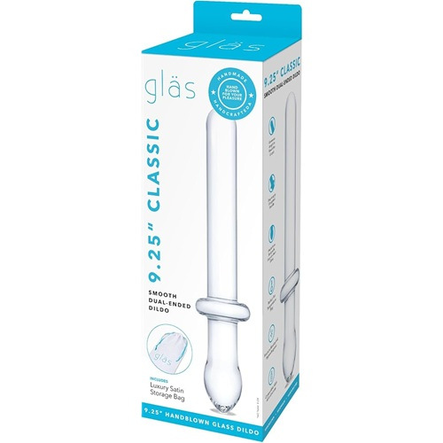Glas - Classic Smooth Dual-Ended Dildo - Sklenené Dildo 1