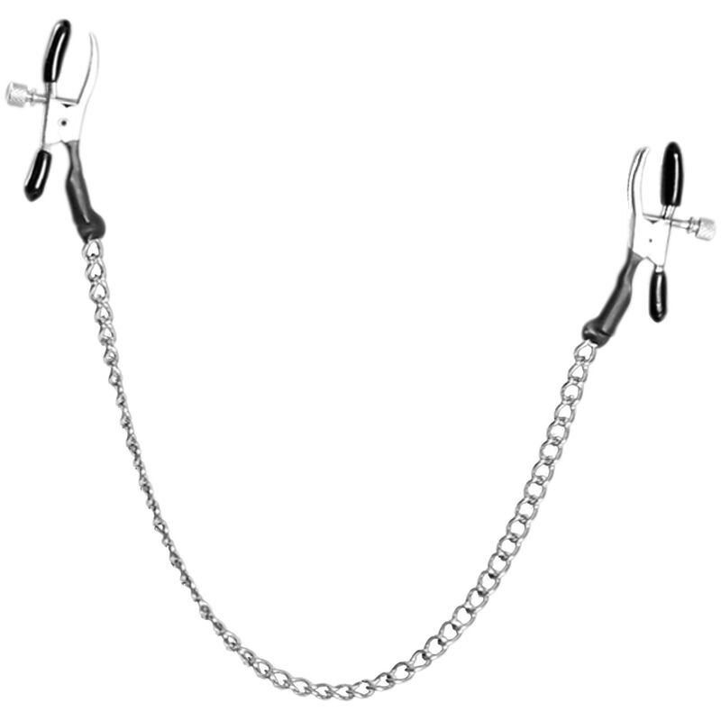 Fetish fantasy series - nipple chain clamps 1