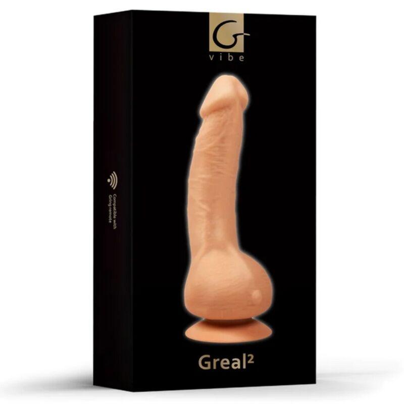 G-Vibe - Greal 2 Realistic Vibrator Natural