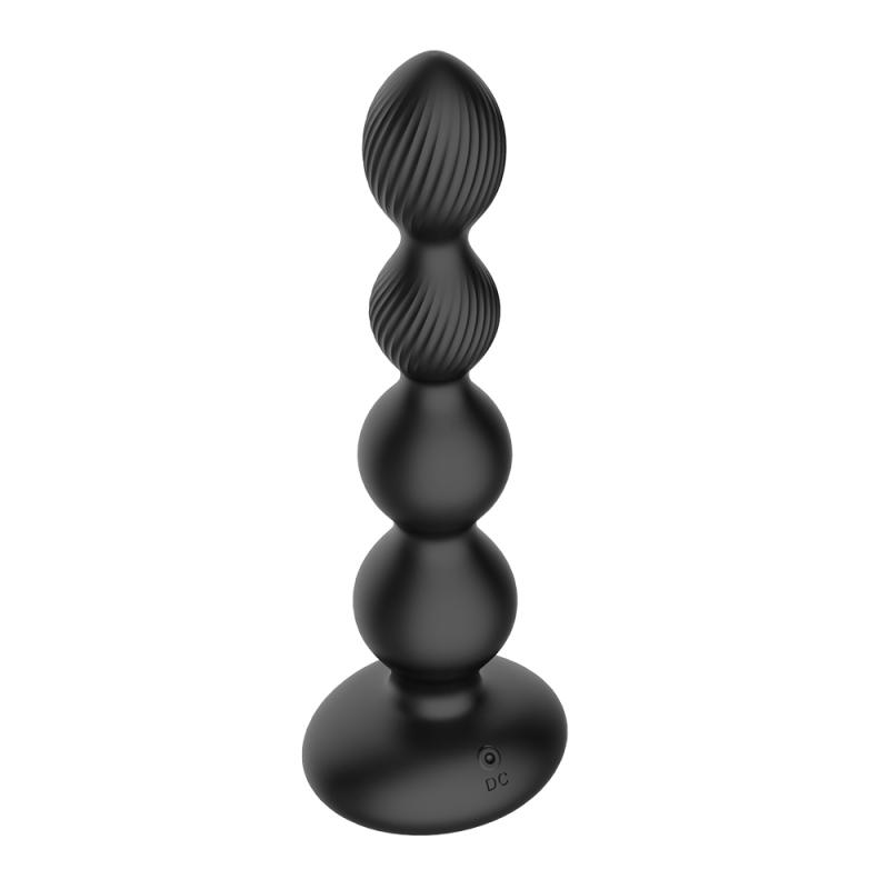 Nexus - TORNADO Rotating Beaded Probe Large - Black 7