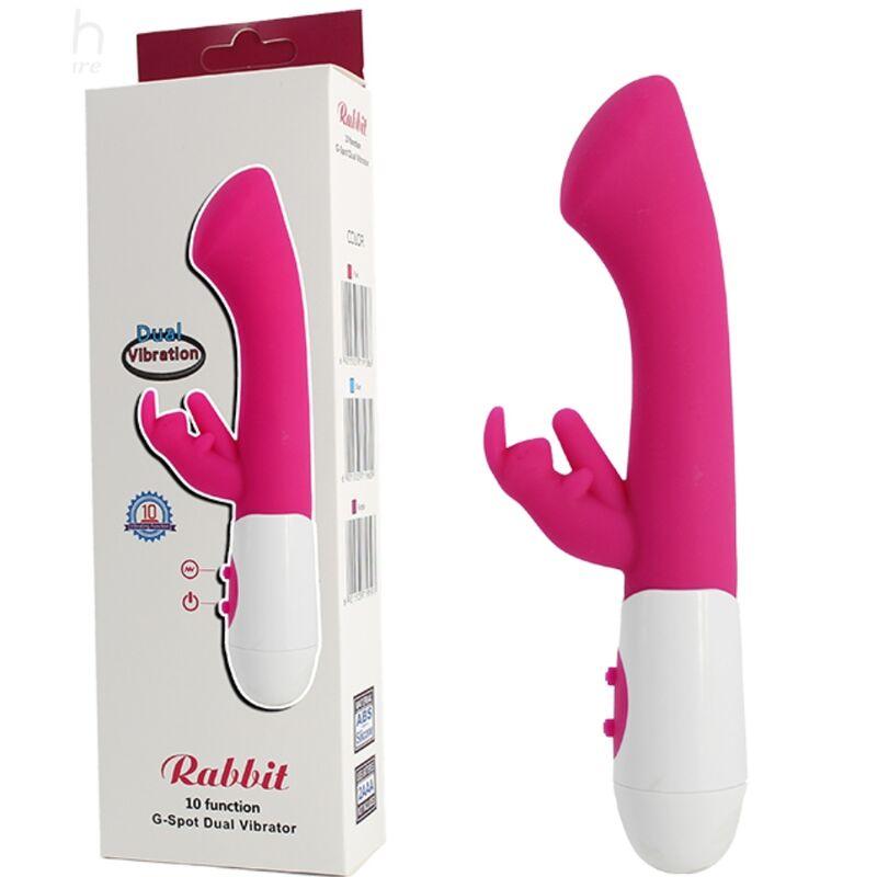 Armony - rabbit vibrator & stimulator g spot 10 speeds pink 6