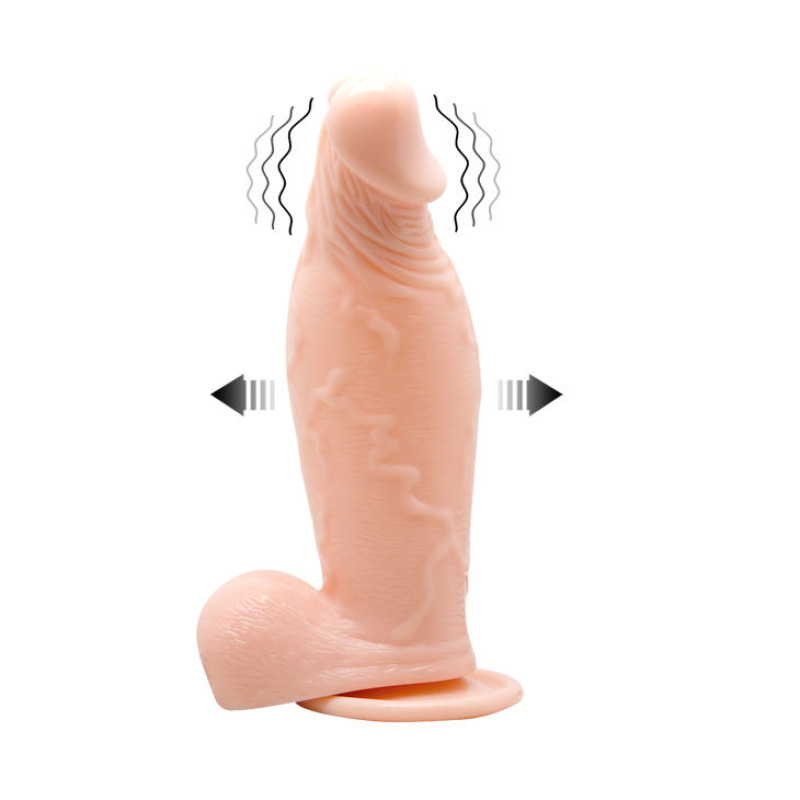 Baile - realistic vibrating and inflatable dildo 1