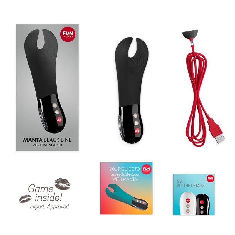 Fun Factory - Manta Masturbator Black 3
