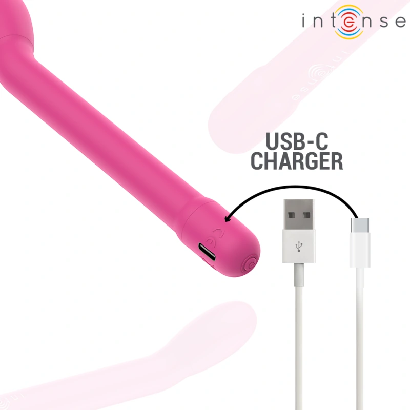 Intense - karlie rechargeable g-spot stimulator pink 6