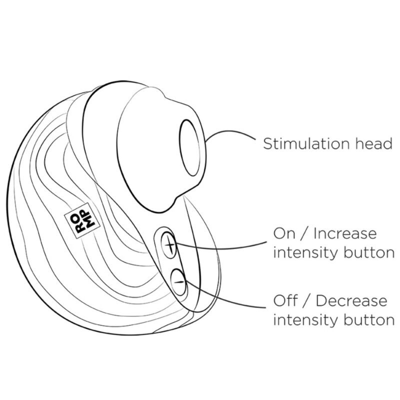 Romp - spin clitoral suction antitude with rotating opening and closing 12