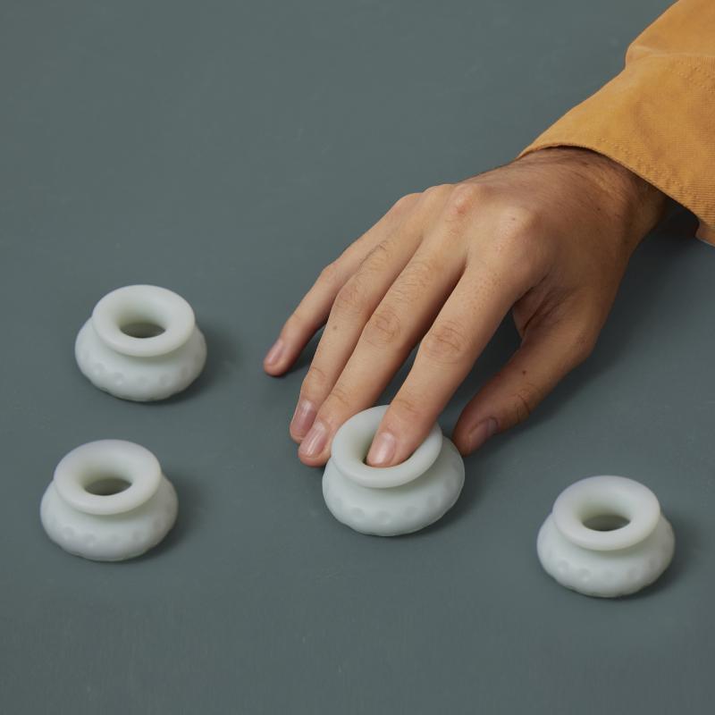 Ohnut - Classic Soft Buffer Rings (Set Of 4) Jade 2
