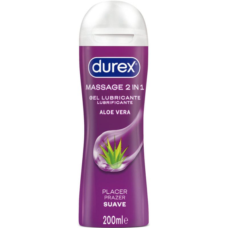 Durex Play 2 in 1 Intimate Lube and Massage Aloe Vera 200ml - Lubrikant