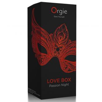 Orgie Love Box Passion Night Kissable Gel Warming Effect For