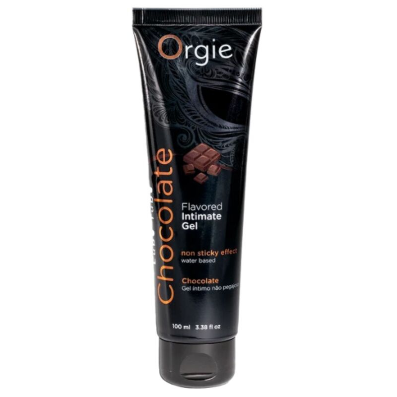 Orgie - lube tube chocolate kissable water-based intimate gel 100 ml 2