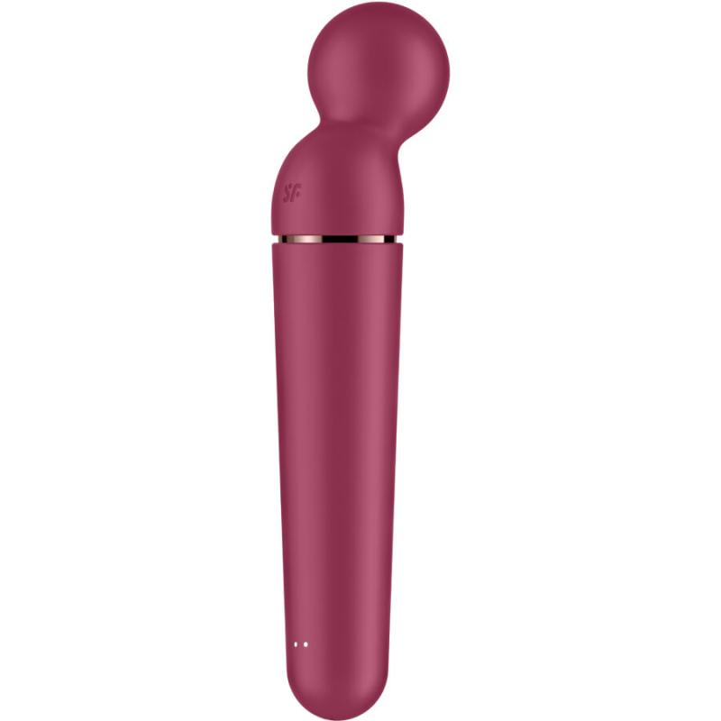 Satisfyer - Planet Wand-Er Vibrator Massager Berry - Masážna hlavica 2