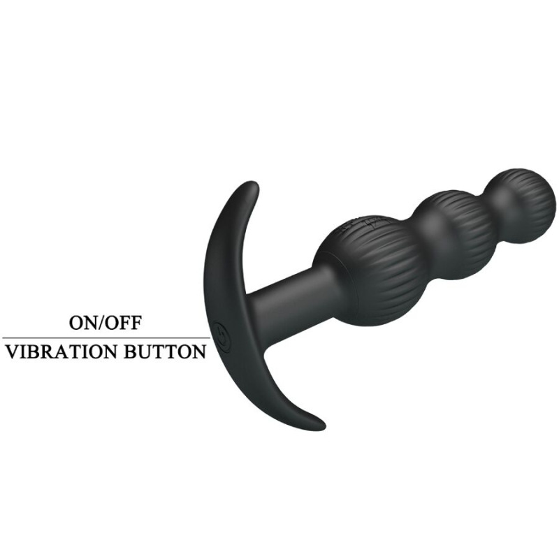 Pretty love - sidney anal vibrator 10 vibrations black 8