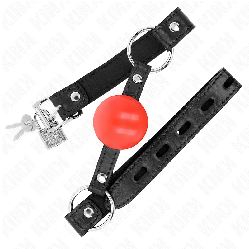 Kink - red tpe ball 4 cm gag 60 x 2 cm