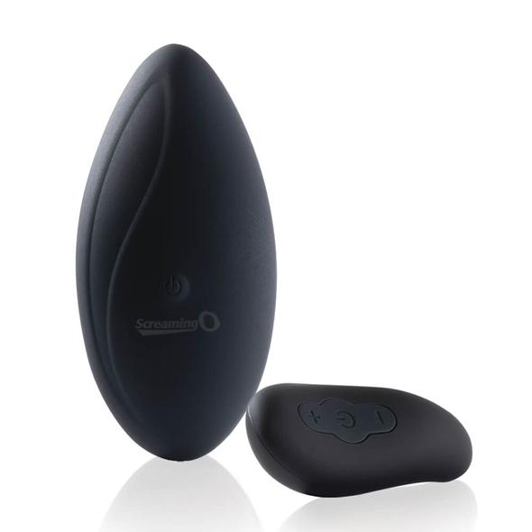 The Screaming O - Premium Ergonomic Remote Panty Set Black