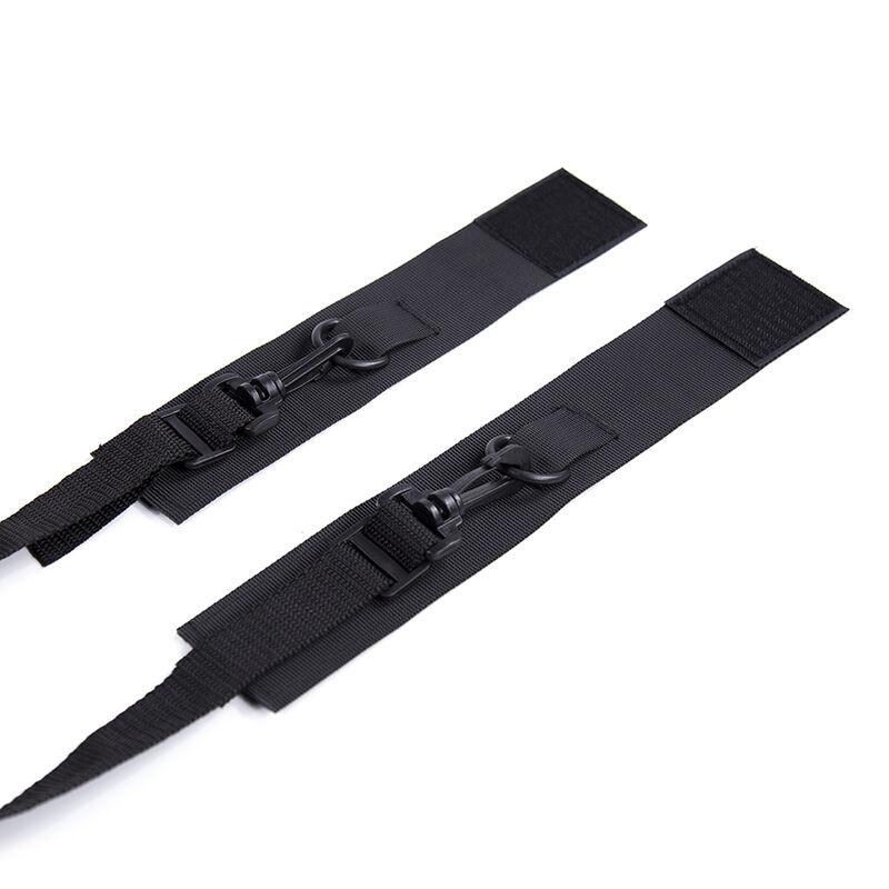 Ohmama Fetish Nylon Velcro Bed Bondage Restraints 2