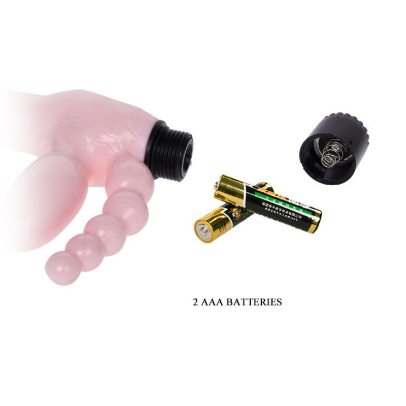 Baile - tpr ropeless harness with vibration and anal stimulation 25.4 cm 7