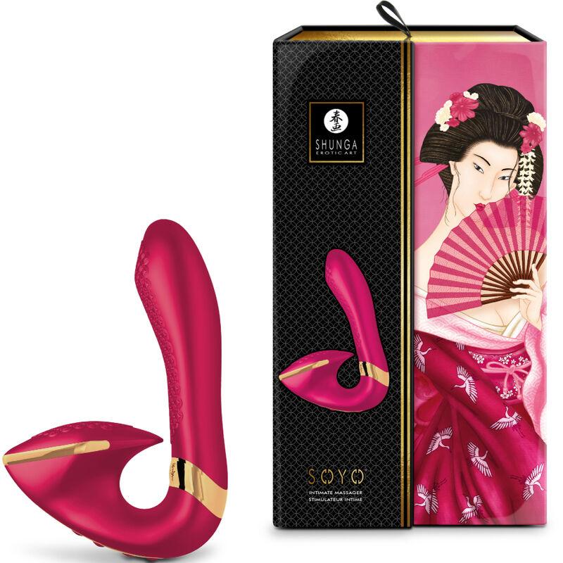Shunga - Soyo Intimate Massager Fuchsia 2