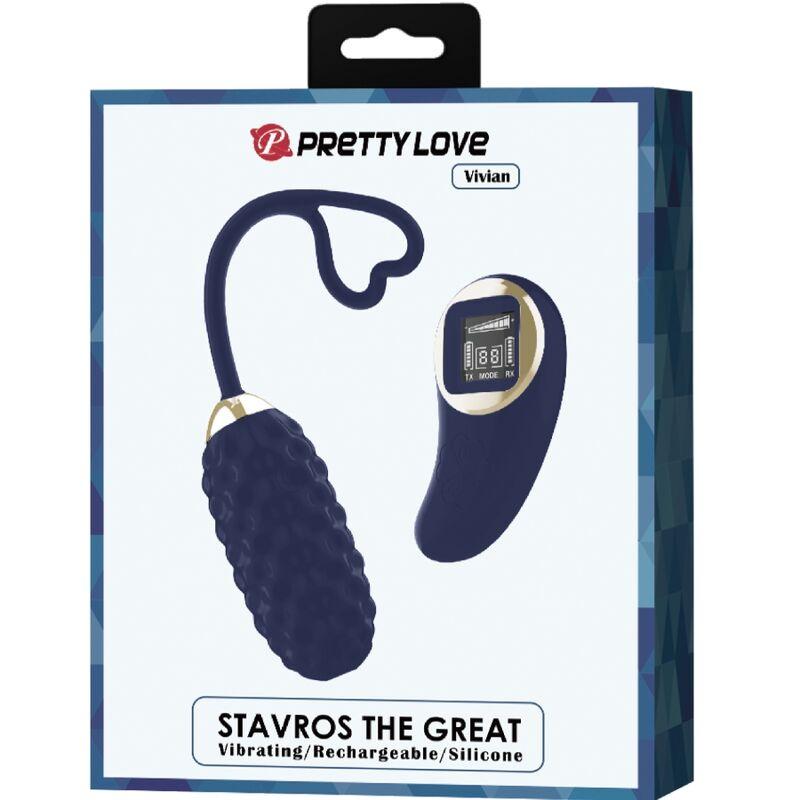 Pretty Love - Vivian Blue Remote Control Vibrating Egg 8