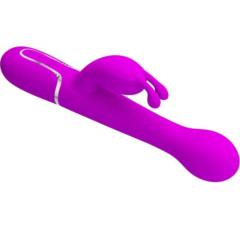 Pretty Love - Dejon Rabbit Vibrator 3 In 1 Multifunction Violet 4