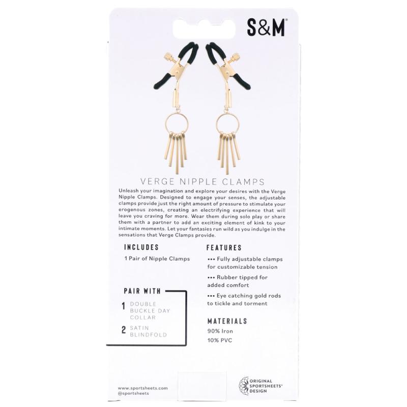 Sportsheets - Sex & Mischief Verge Nipple Clamps 4