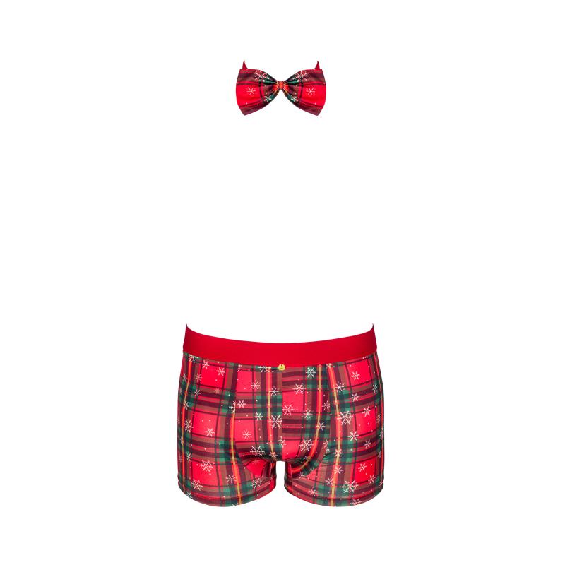 Obsessive - Mr. Merrilo Boxer & Bowtie Christmas Edition Multi S/M