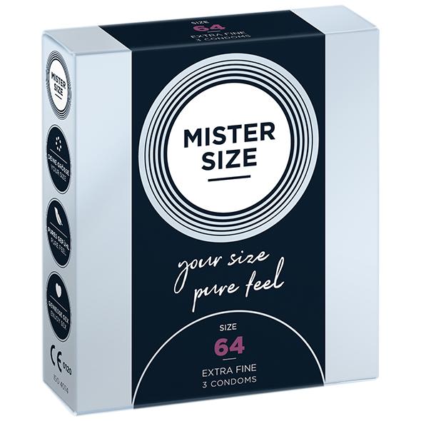 Mister.Size - 64 Mm Condoms 3 Pcs