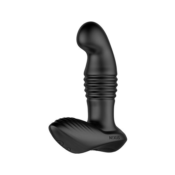 Nexus - Thrust Remote Control Thrusting Prostate Massager Black - Masér Prostaty