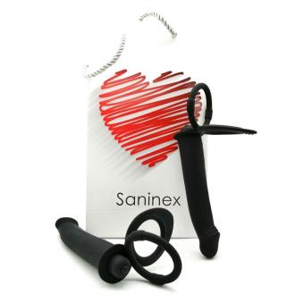 Saninex Duplex Vibrator Butt Plug.