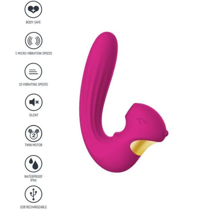 Xocoon - celestial love vibe stimulator fuchsia