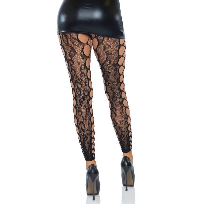 Leg Avenue Footless Crothless Tights One Size 4