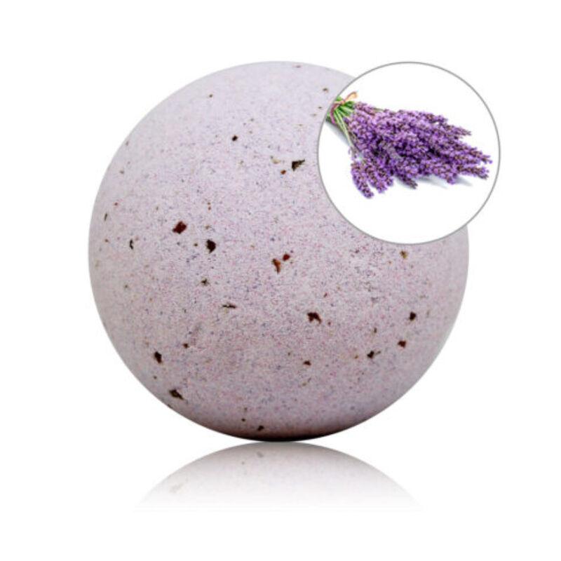 Taloka - Lavender Scented Bath Bomb With Rose Petals