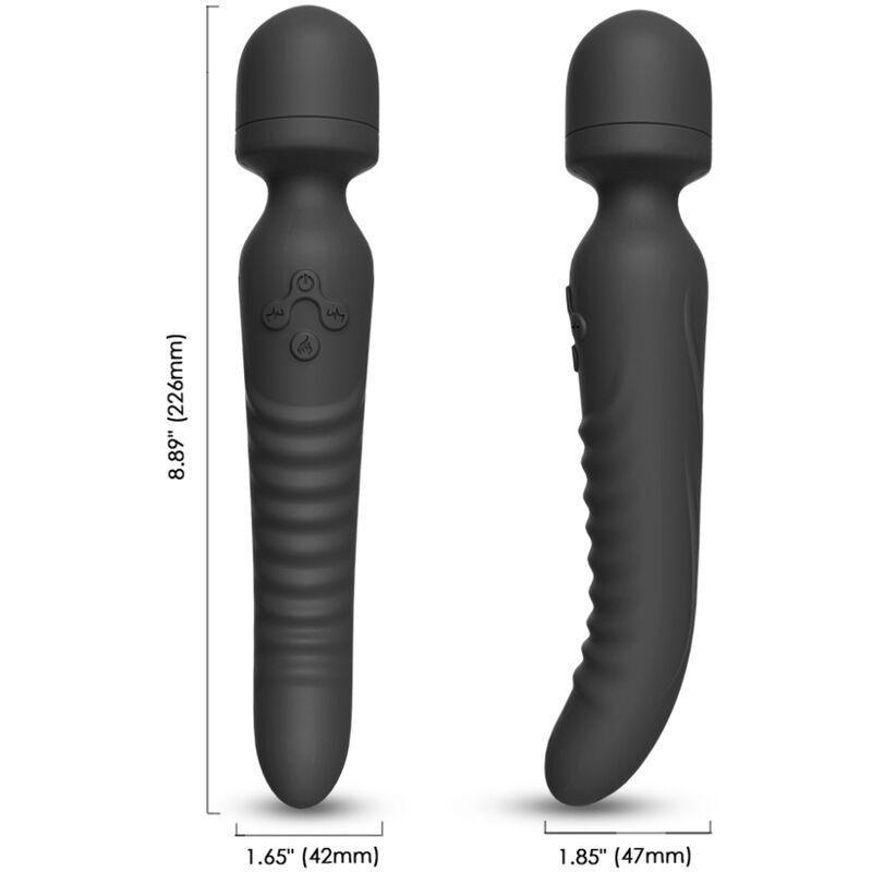 Armony - mission massager & vibrator heat effect black