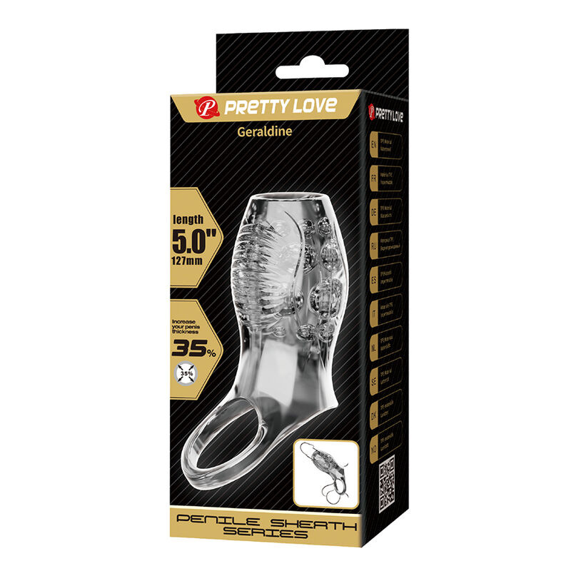 Pretty love - geraldine thickening textured transparent funda 6