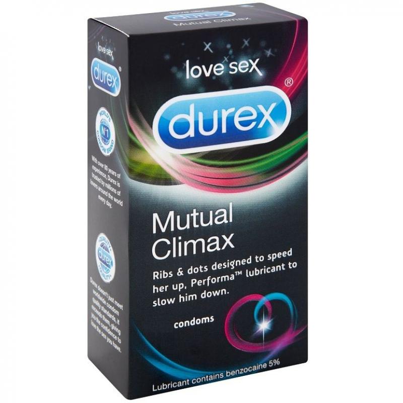 Durex Climax Mutual 12 Ks - Kondómy
