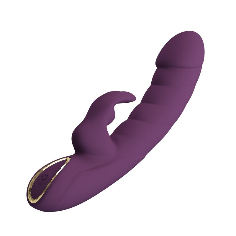 Pretty love - harper rechargeable rabbit vibrator 10 functions purple 5
