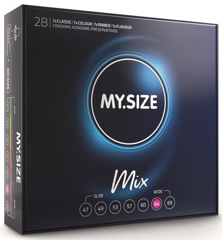 My size - mix condoms 64 mm 28 units